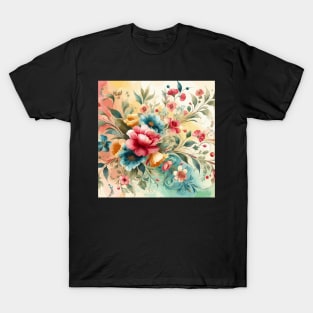 Retro Floral T-Shirt